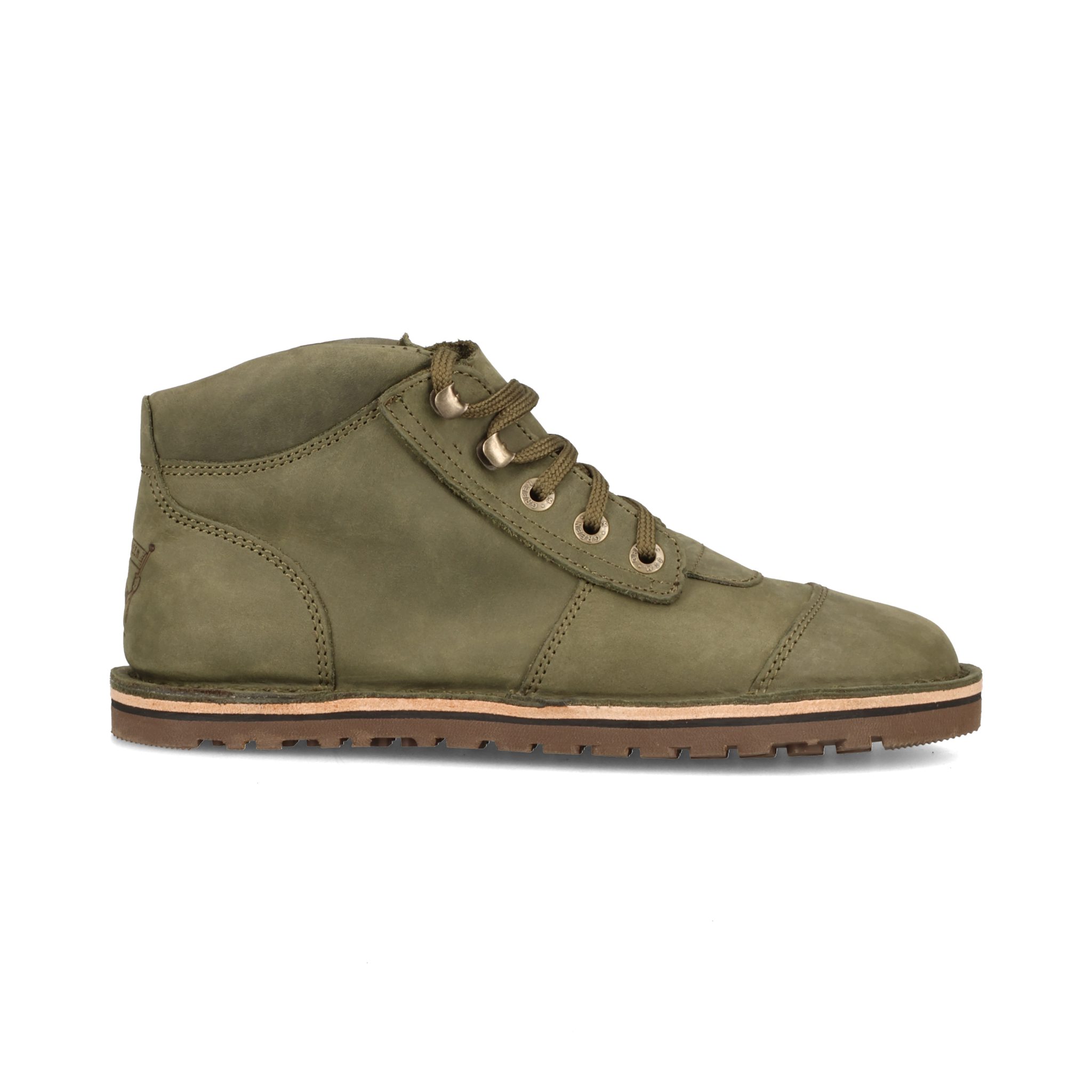 African Ranger Barefoot Boot - Houston Green - Jim Green