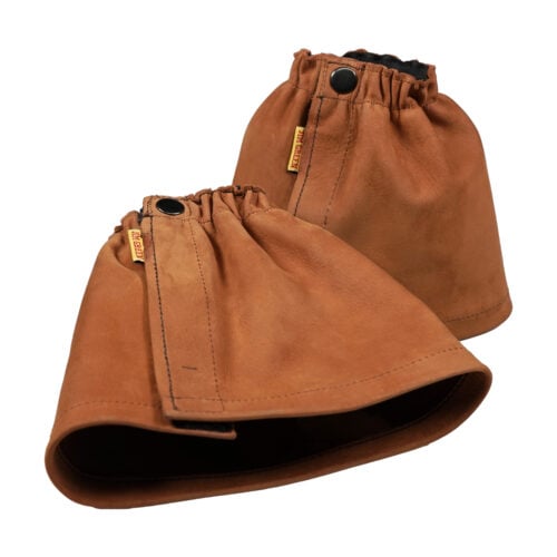 Leather Gaiters - Fudge