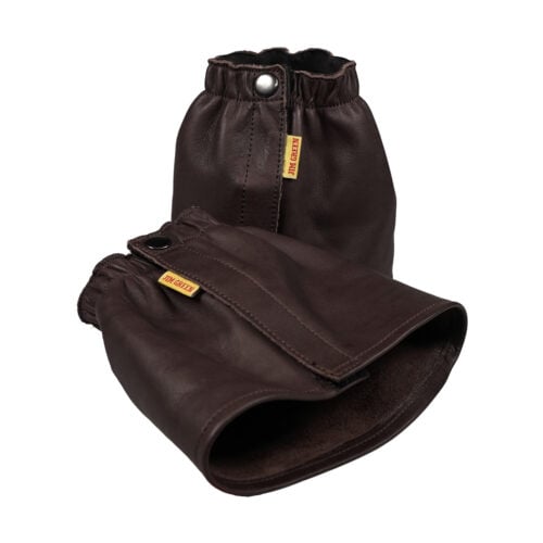 Leather Gaiters - Brown