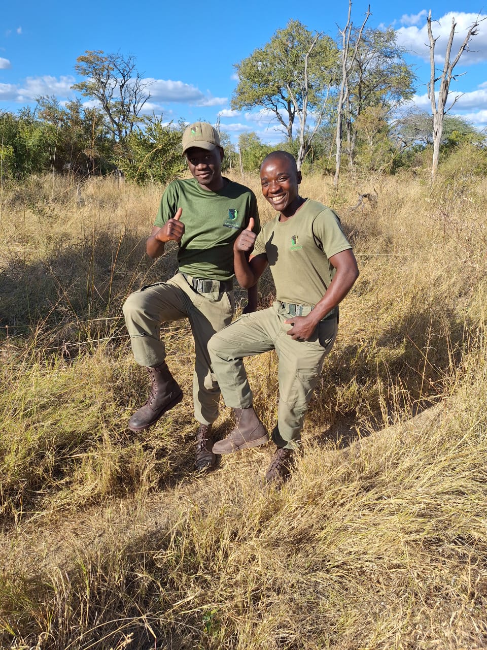 Jim Green boots supporting anti-poaching rangers