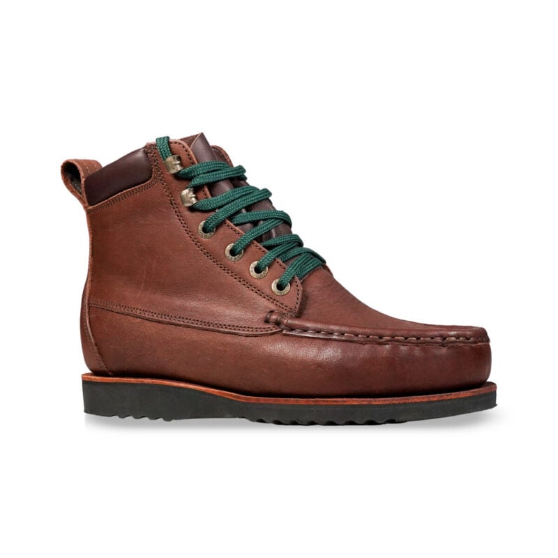 Jim Green Meander Moc Toe in Bronco Brown | Photo by garethcrouch