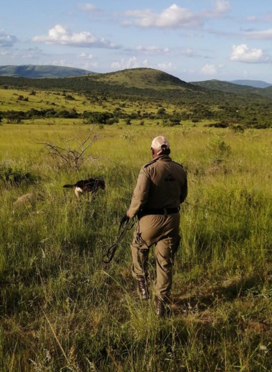 Anti-poaching team preparing for coordinated deployment