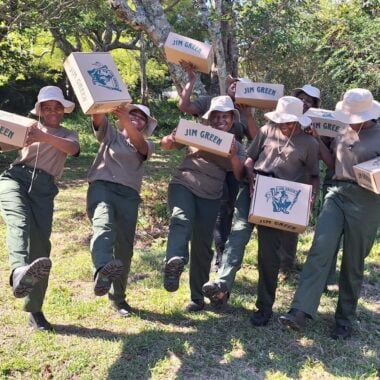 Training rangers in the Savé Valley